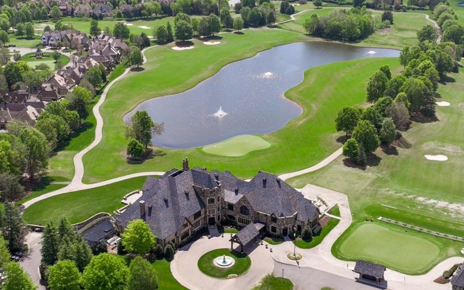 The Club at Longview clubhouse near Ballantyne