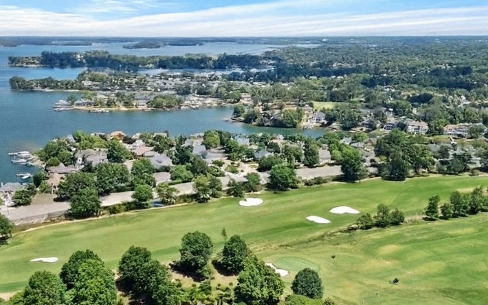 The Peninsula golf course in Cornelius North Carolina