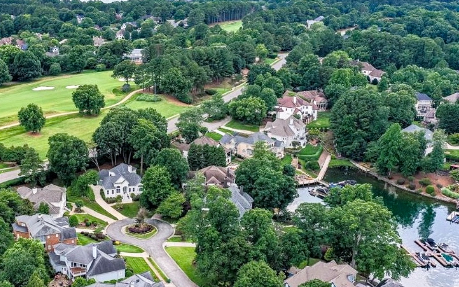 The Peninsula golf and Lake Norman community in Cornelius NC
