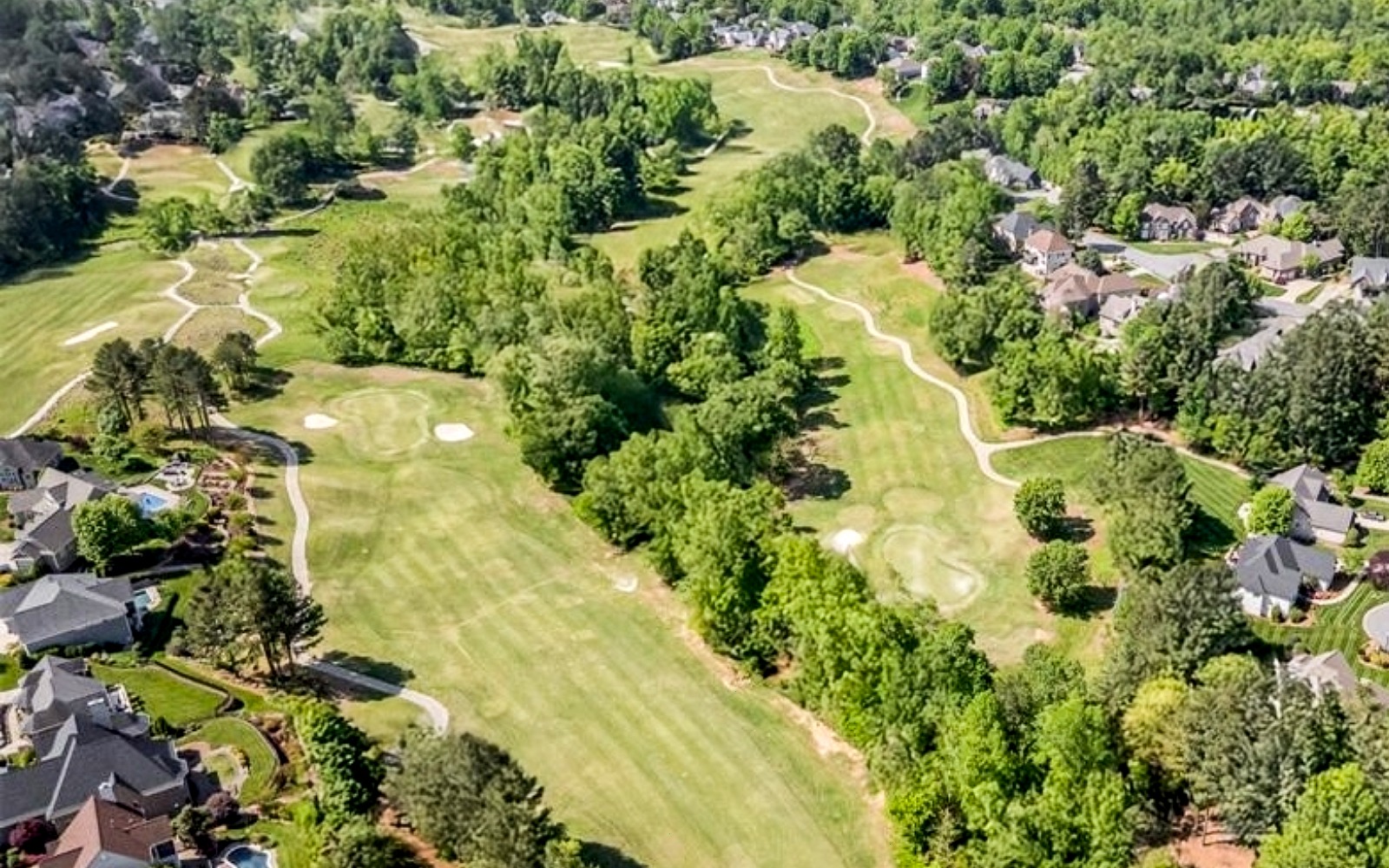 Verdict Ridge Golf Course fairways in Denver NC