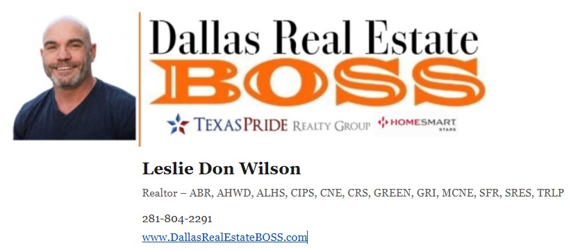 Dallas Gay Realtor Real Estate Agent Leslie Don Wilson