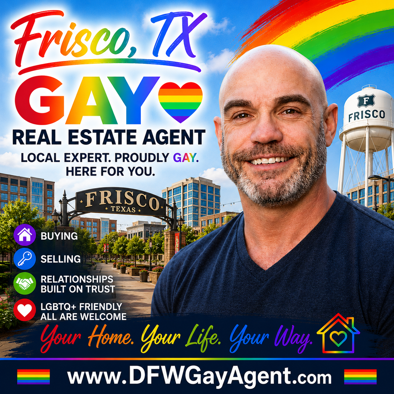 Frisco Tx Gay Realtor Real Estate Agent Leslie Don WIlson