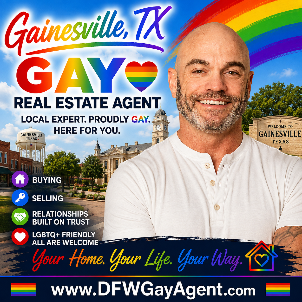 Leslie Don Wilson Gay Real Estate Agent And Realtor Gainesville TX