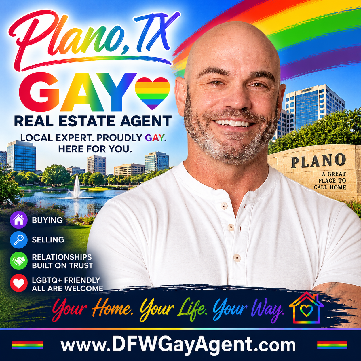 Plano Tx Gay Realtor Real Estate Agent Leslie Don Wilson