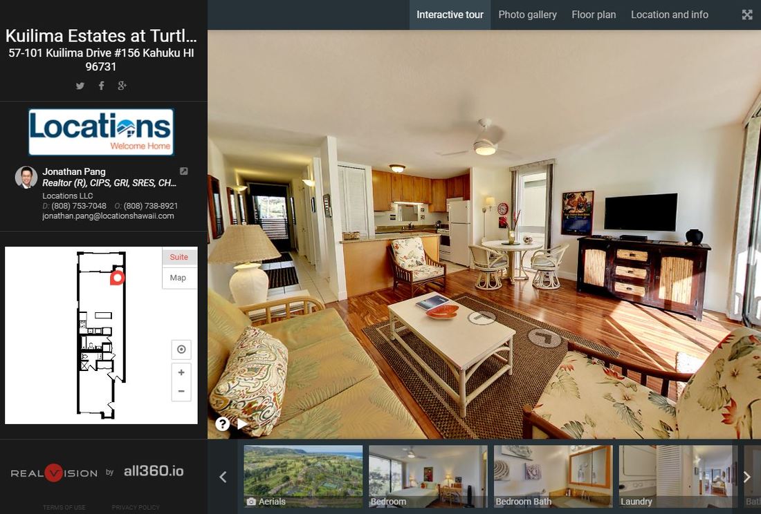 Virtual 3D Tour Hawaii Real Estate