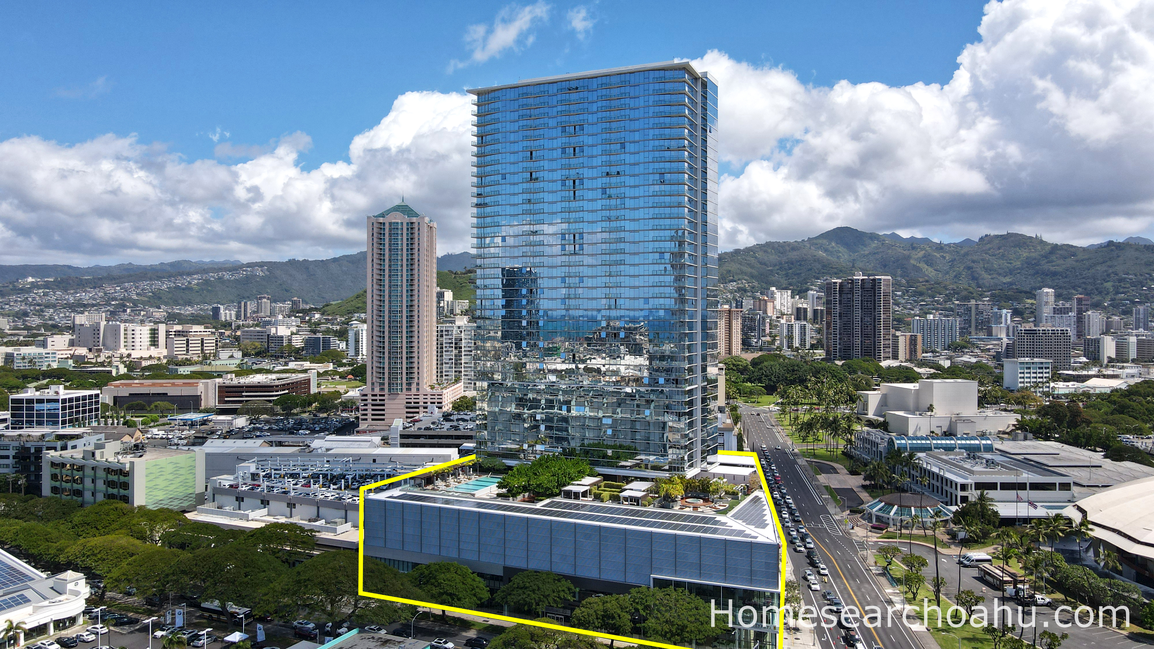 Symphony Honolulu Aerial View