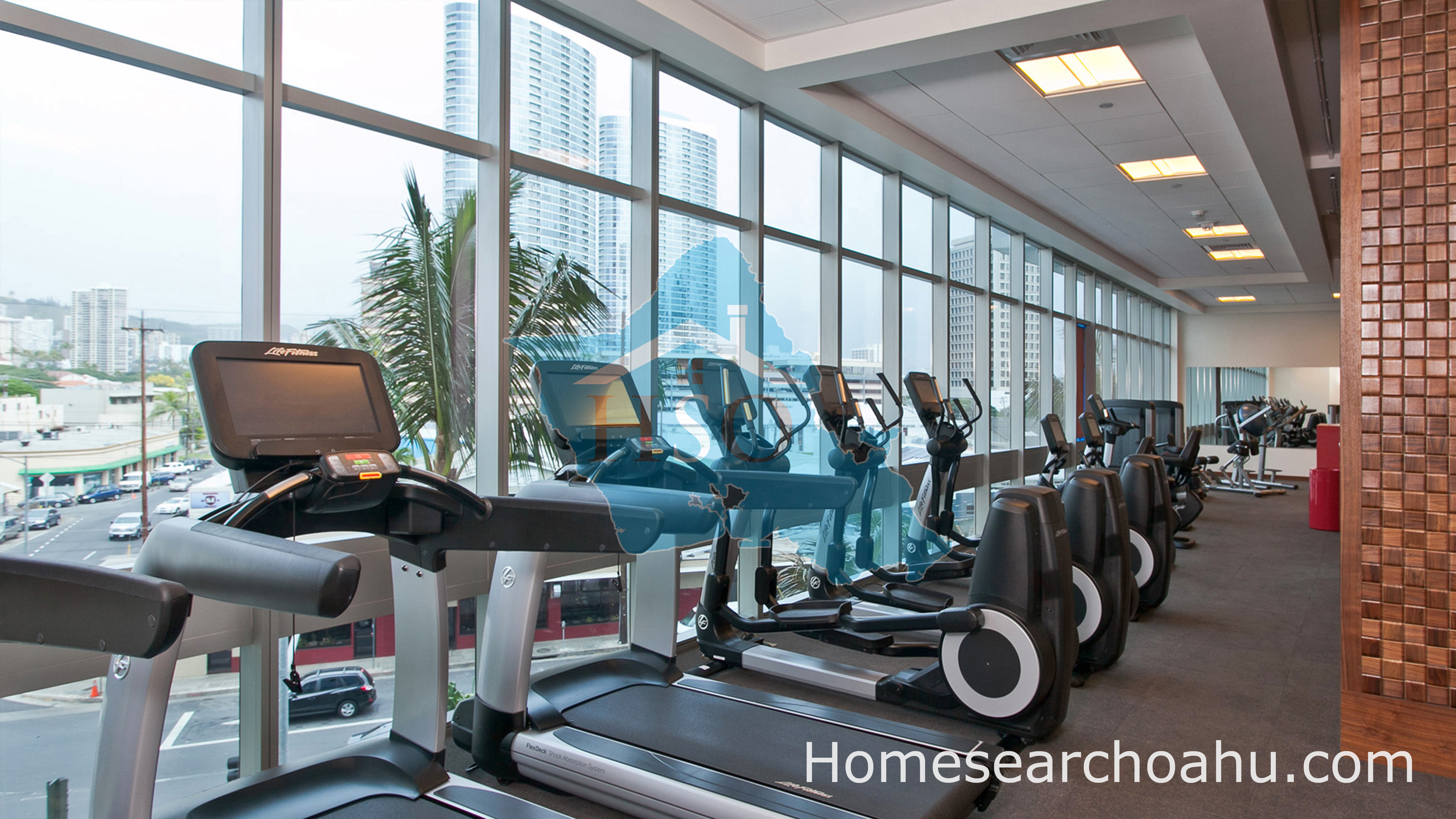 Waihonua Fitness Center Cardio Room