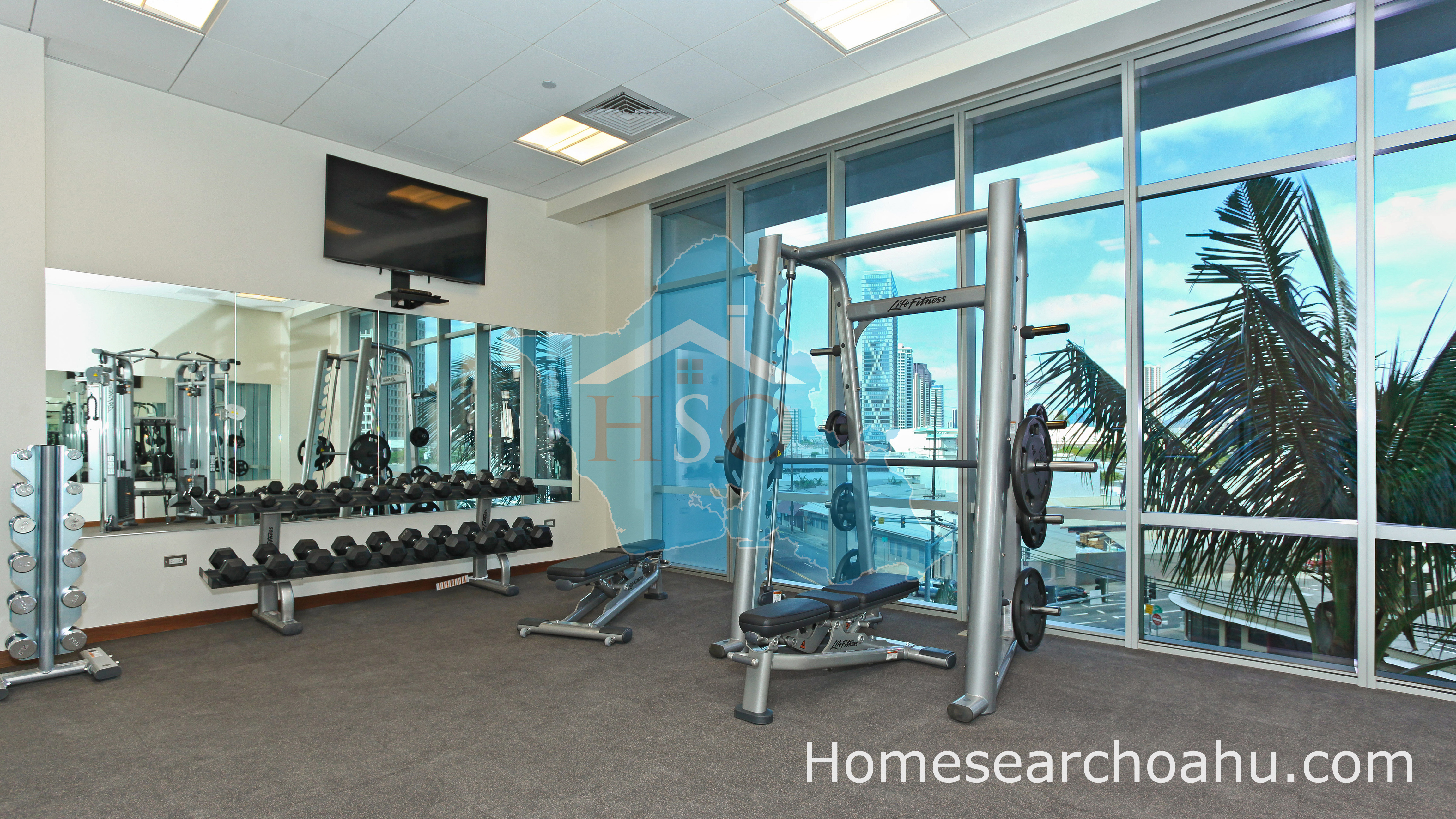 Waihonua Fitness Center Weight Room