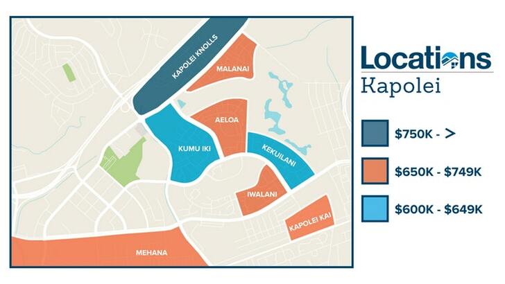 Kapolei Map