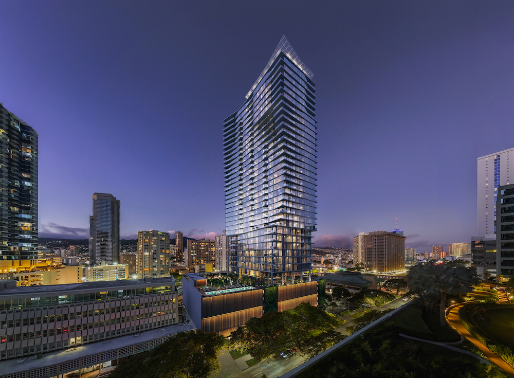 Muse Honolulu Night Rendering