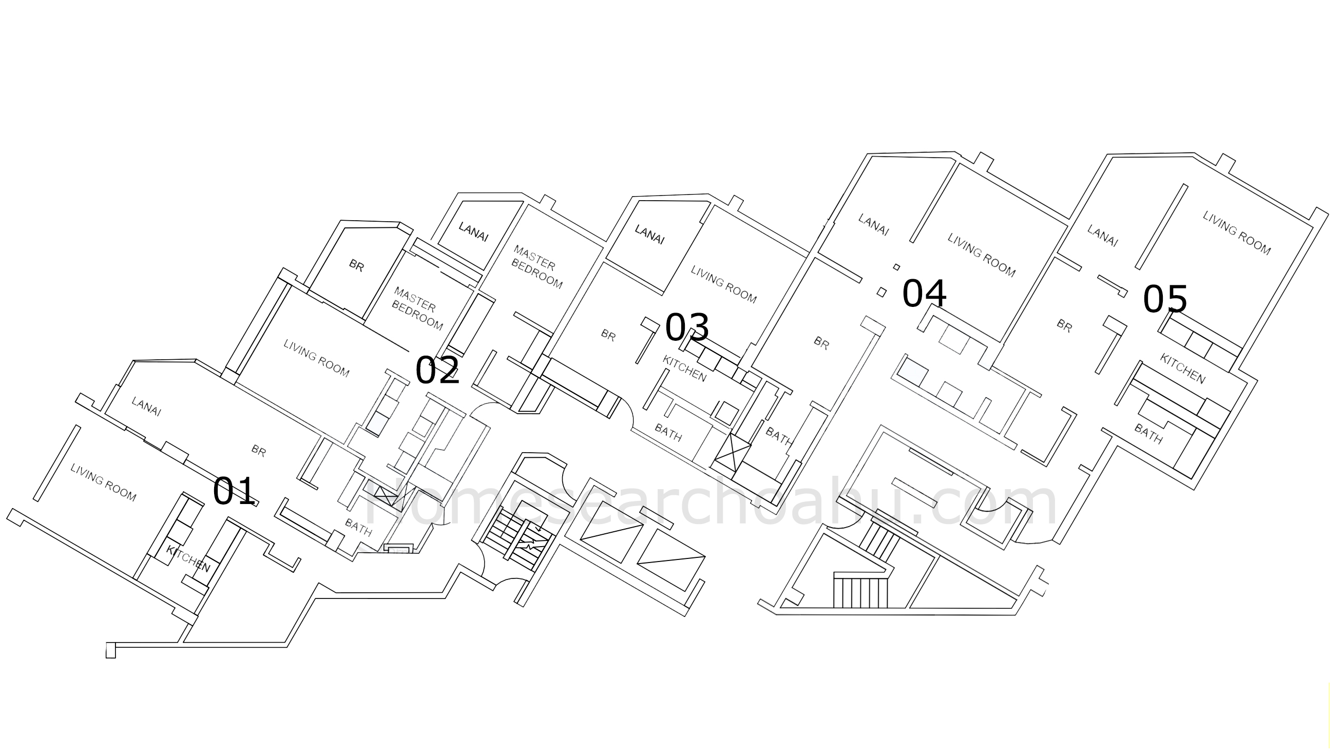 Diamond Head Vista Floor Plan