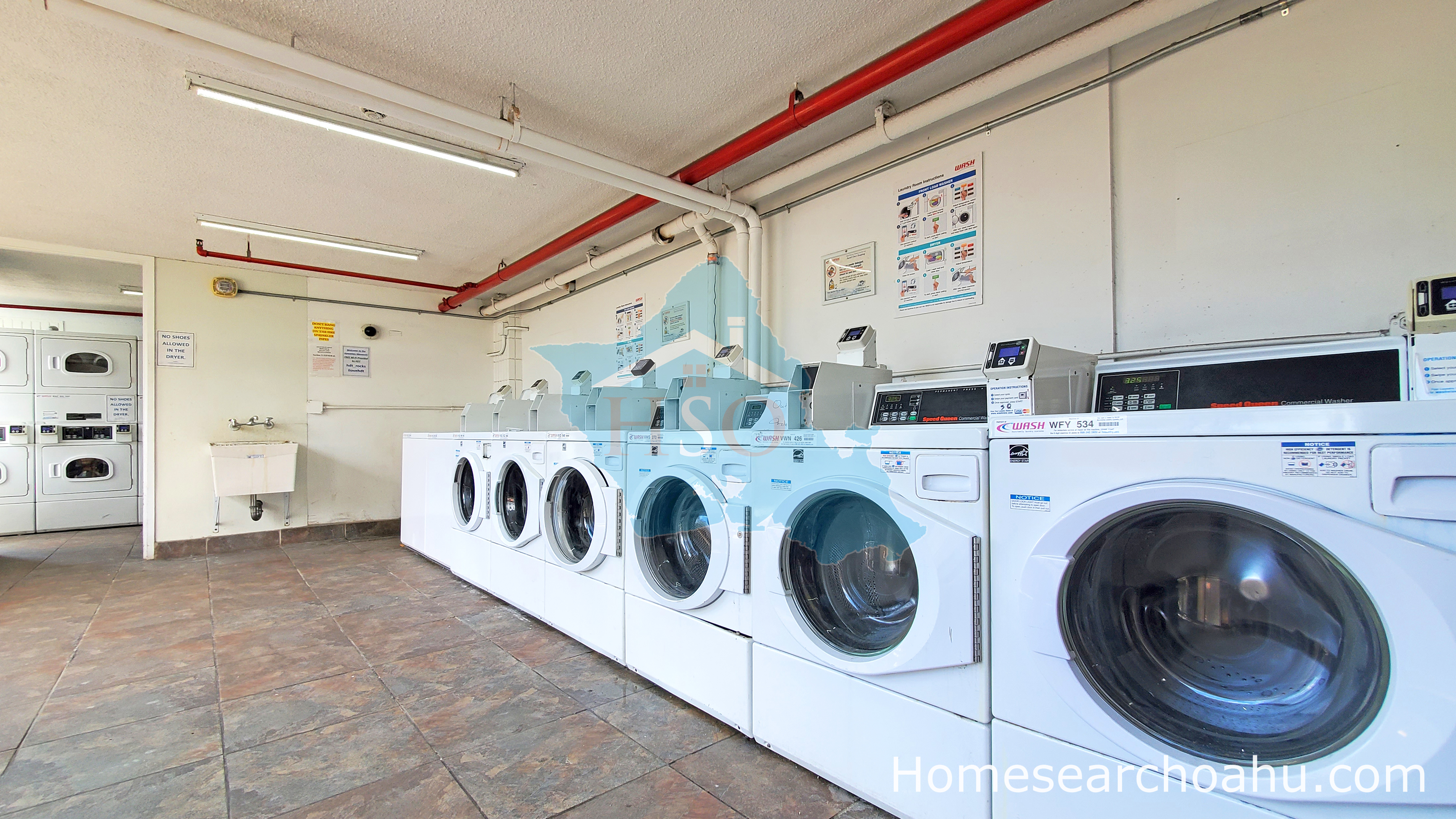 Hawaiian Monarch Laundry Area