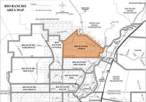Rio Rancho Zip Code Map - Map