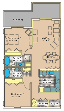 Bahama Bay Resort - San Salvador floorplan