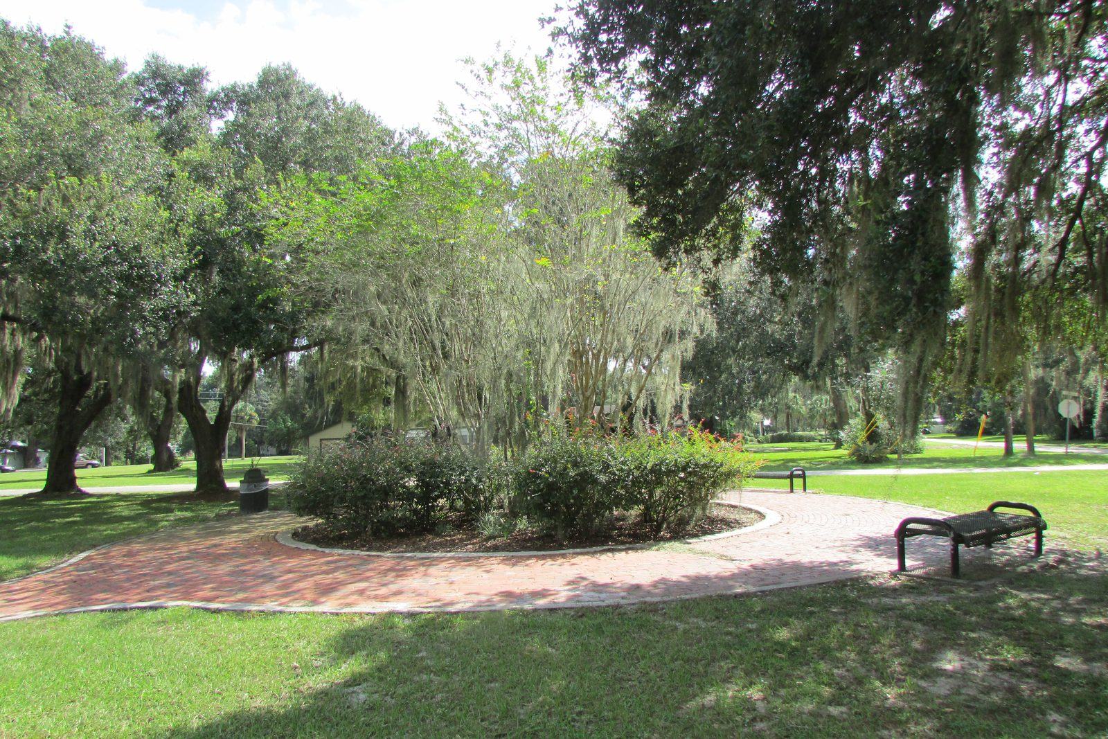 The West Orange Trail through Oakland, Florida