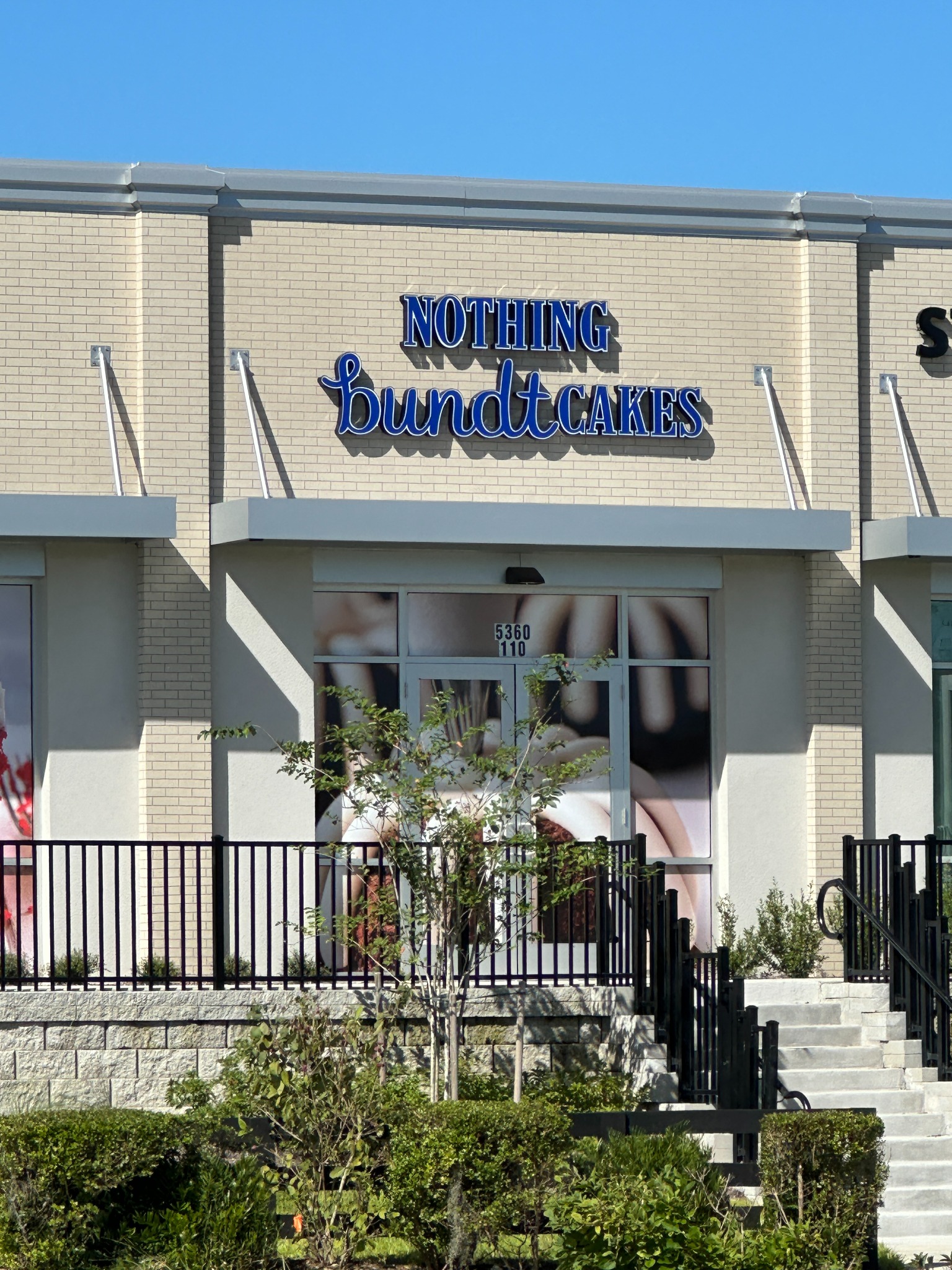 Nothing Bundt Cakes storefront at 5360 Hamlin Groves Trail Suite 110