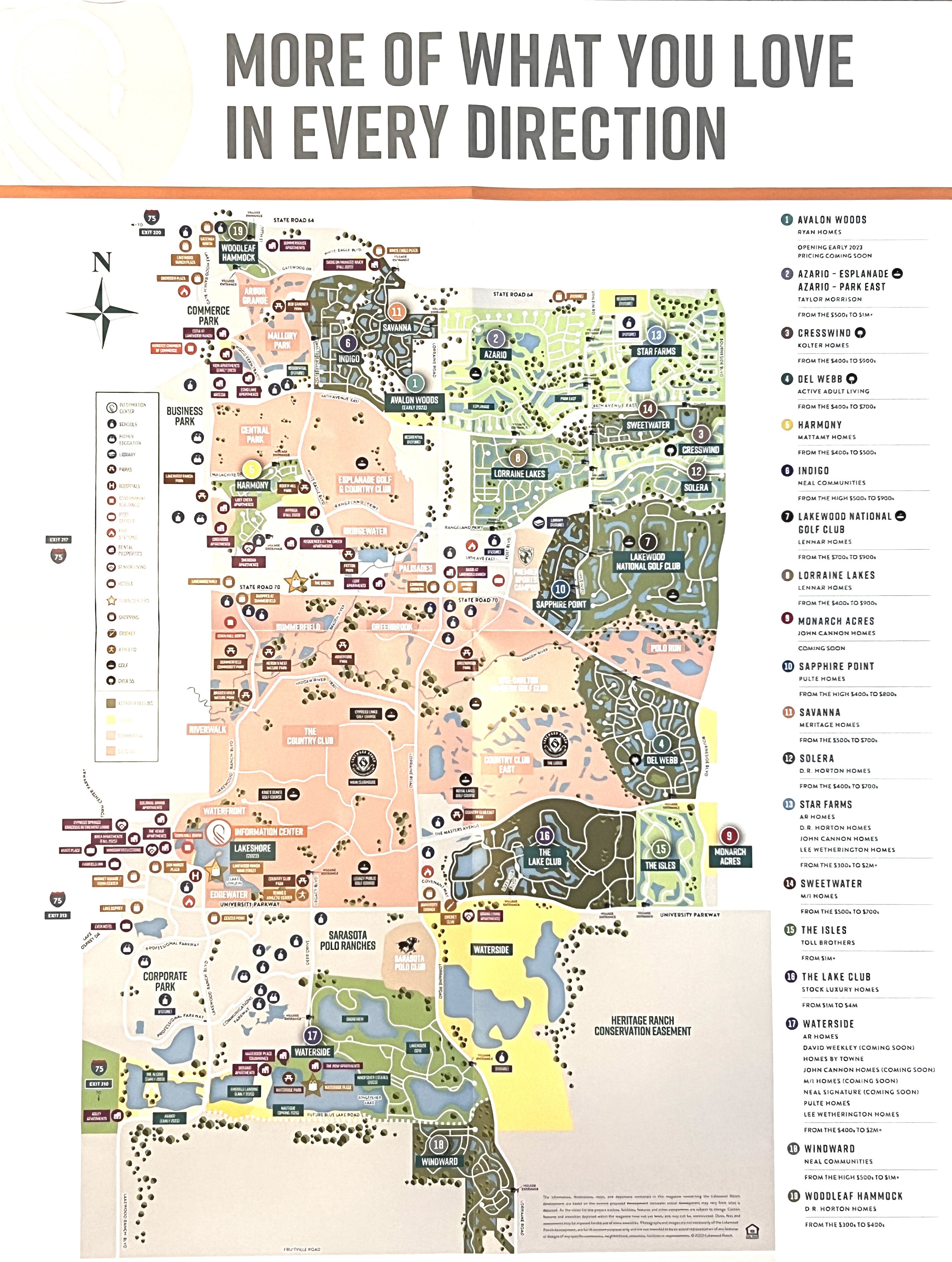 Lakewood Ranch Map