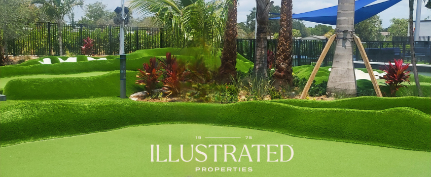 Minature Golf Course at Pop Stroke