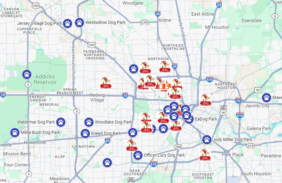 Custom Maps By: Houston Real Estate BOSS