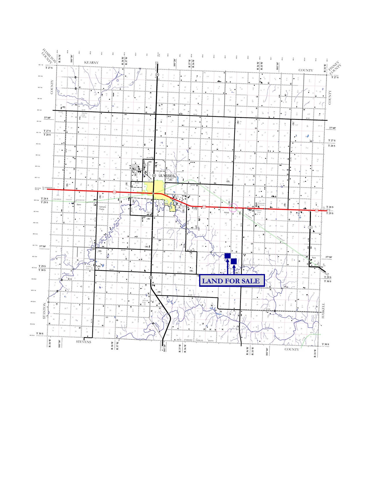 320 Acres Expired CRP, Grant County, KS
