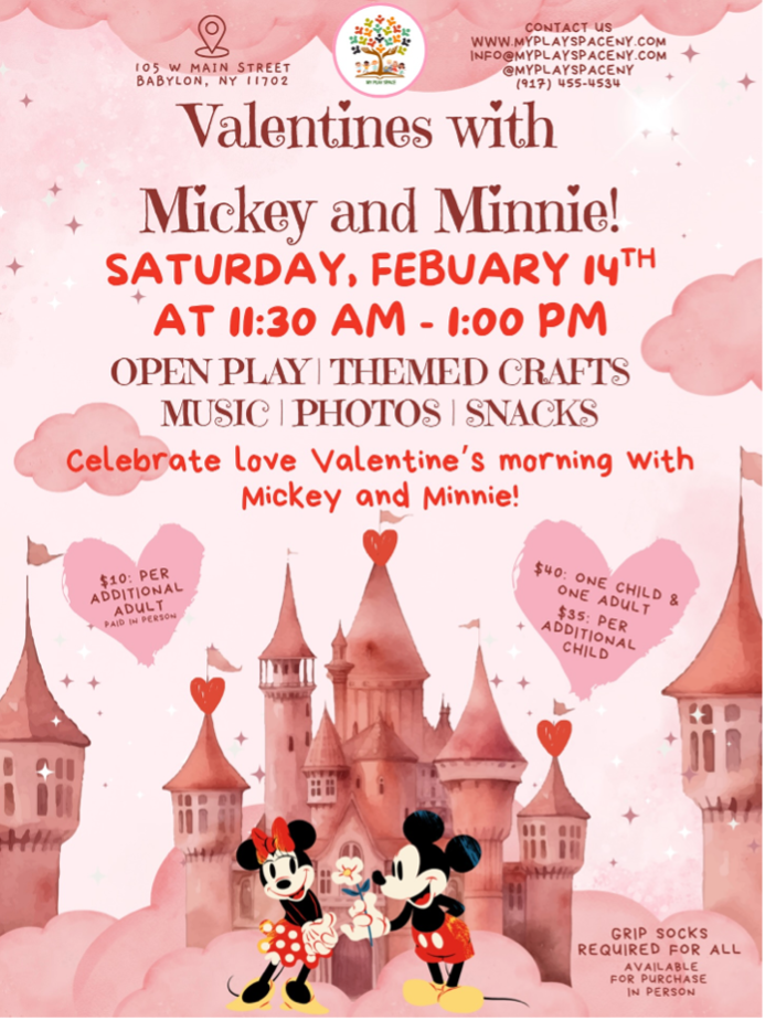 Mickey and Minnie Mouse Valentine's Day