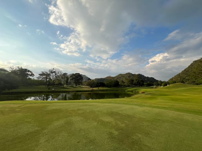 Incredible view from a golf course in Arden, NC