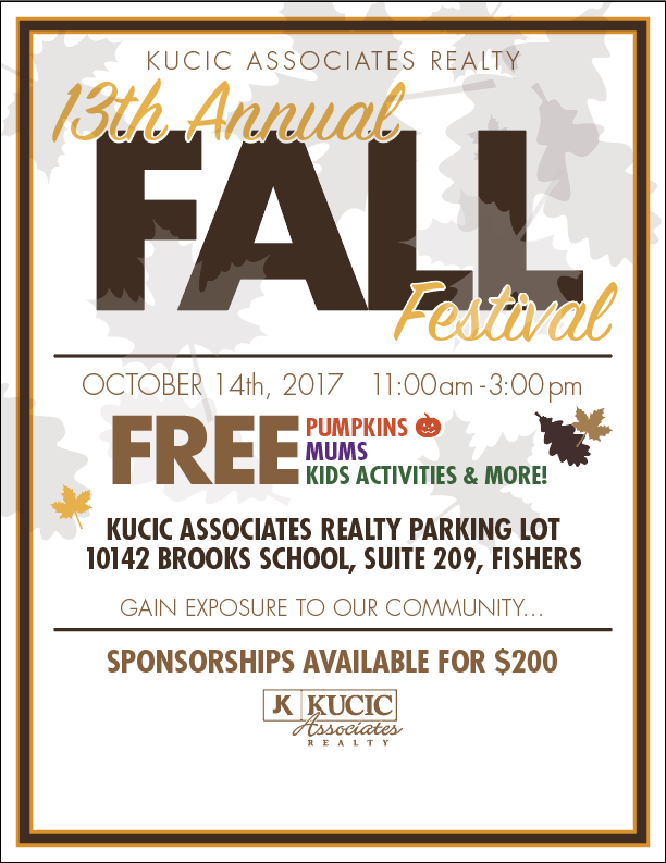 school fall festival flyer