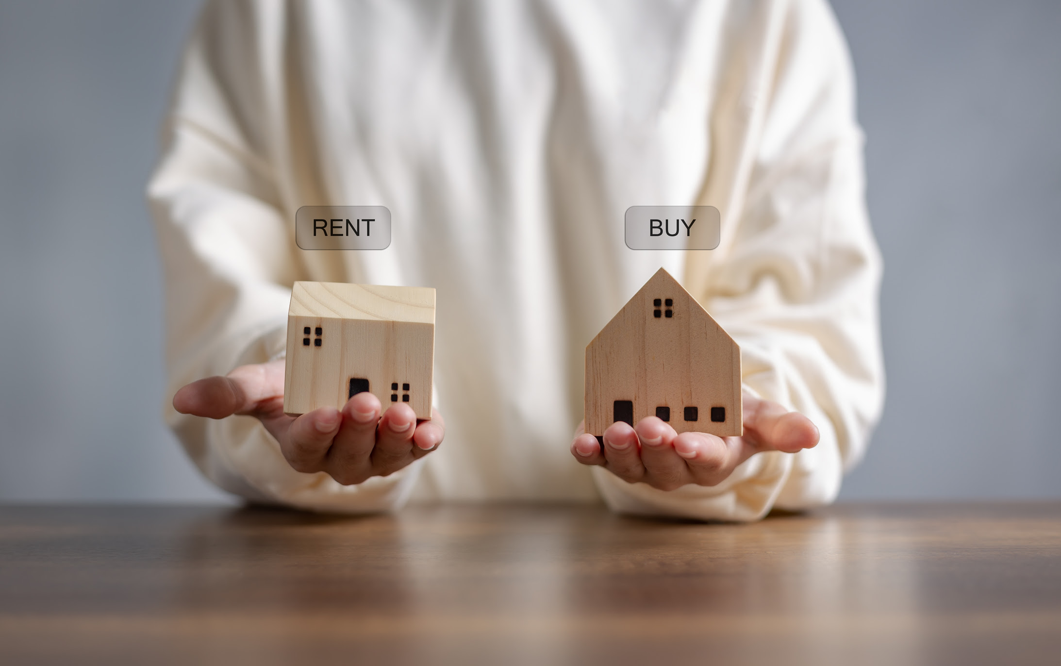 rent or buy a home