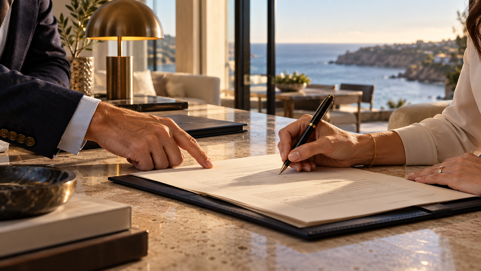 Buyer agreement ready for signature