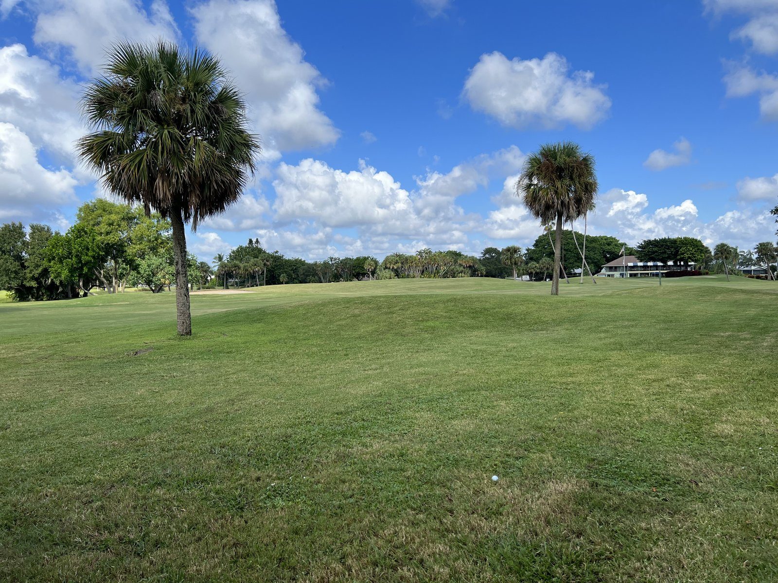 A golf fairway near Hobe Sound