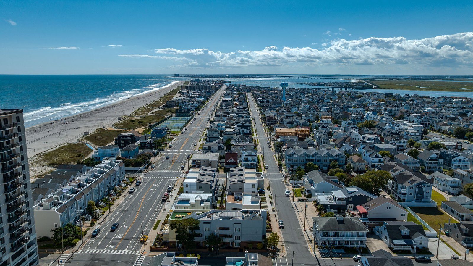 Margate and Longport, New Jersey, from above