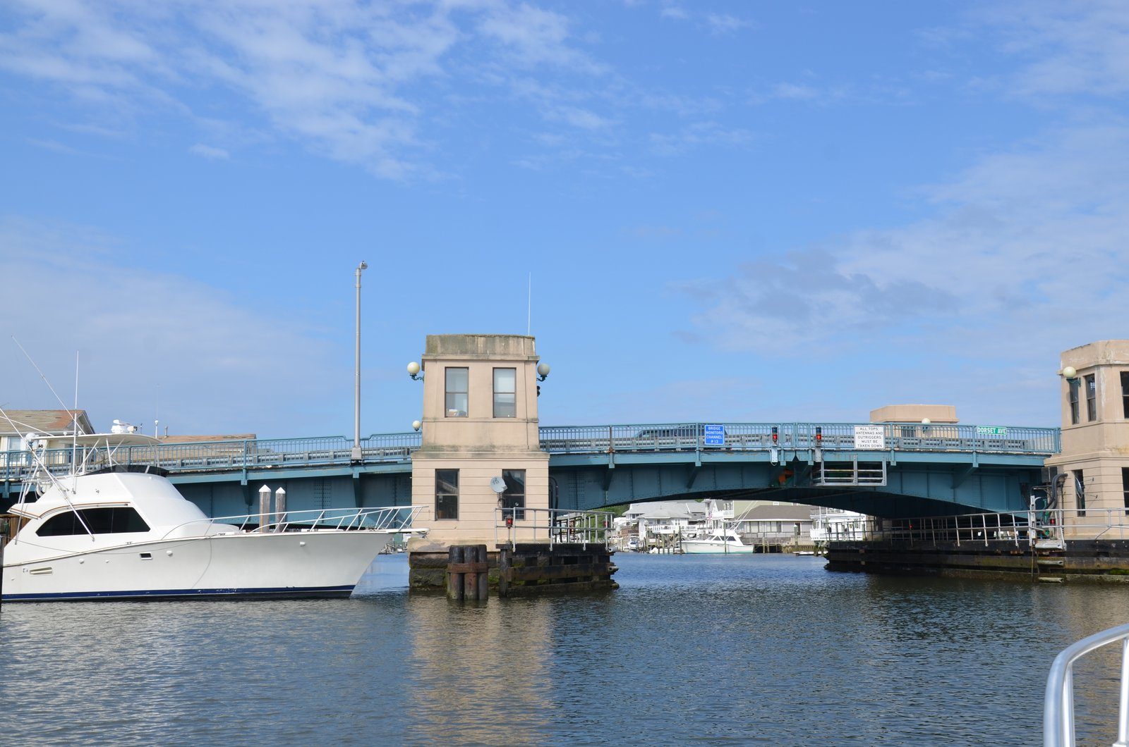 The Dorset Avenue bridge in Ventnor, New Jersey