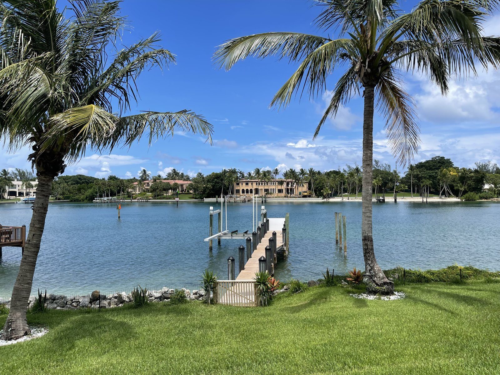 A private dock on the Loxahatchee River