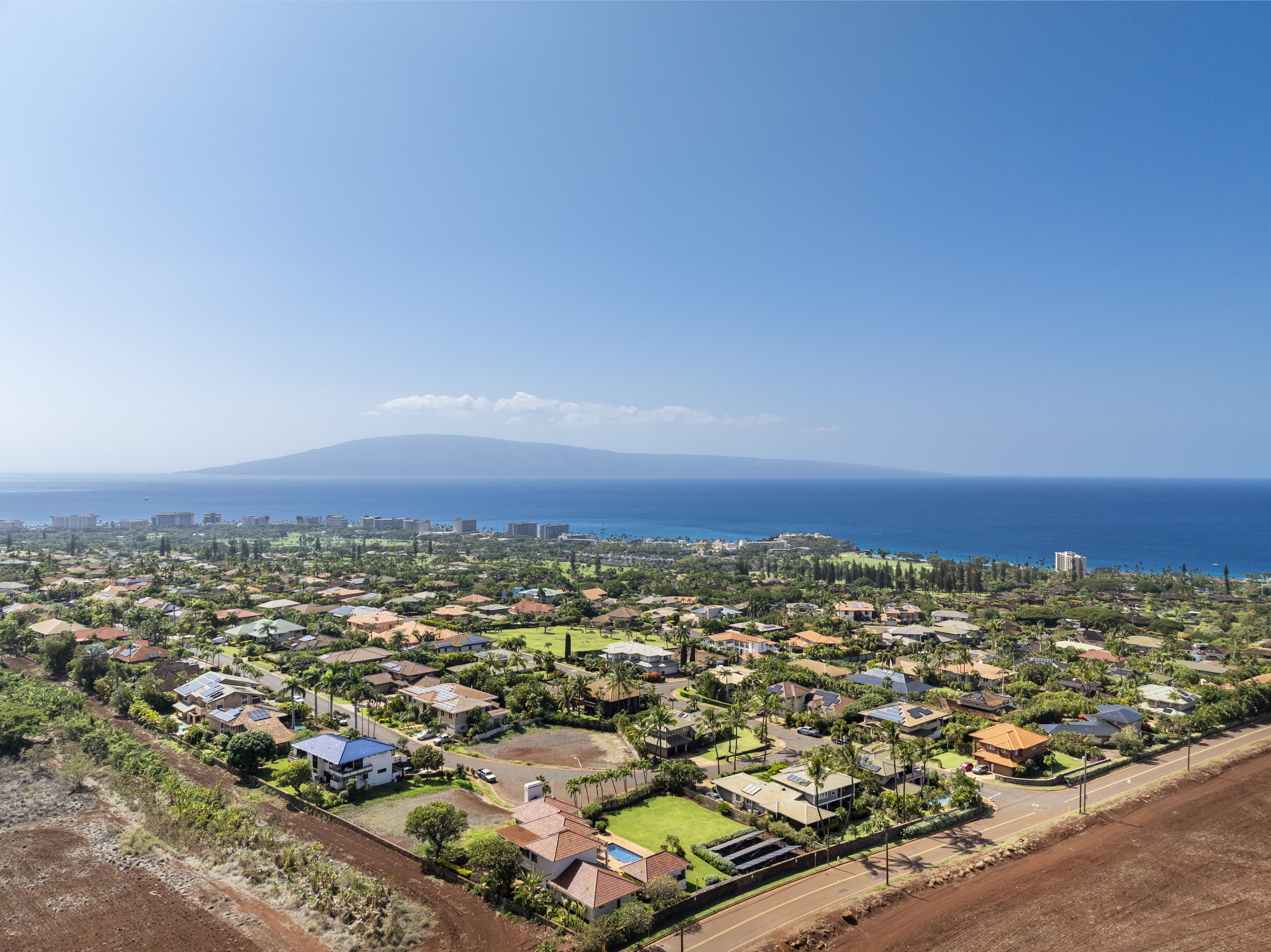 Kaanapali Hillside from Above