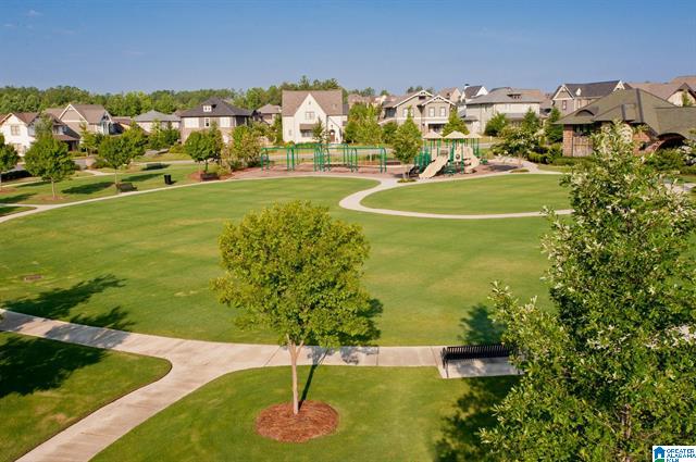 Ross Bridge Village Center park, playground, and green space in Hoover Alabama