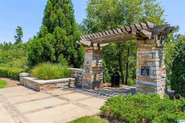 Walking trail through Ross Bridge in Hoover Alabama