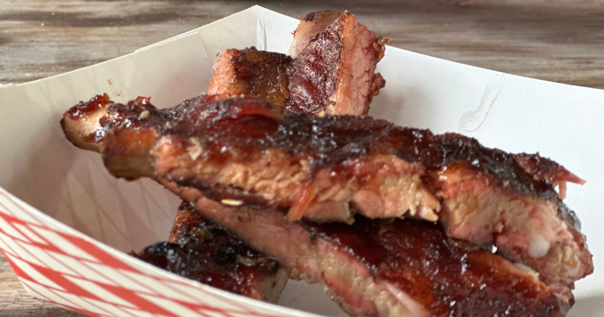 Very good ribs. 