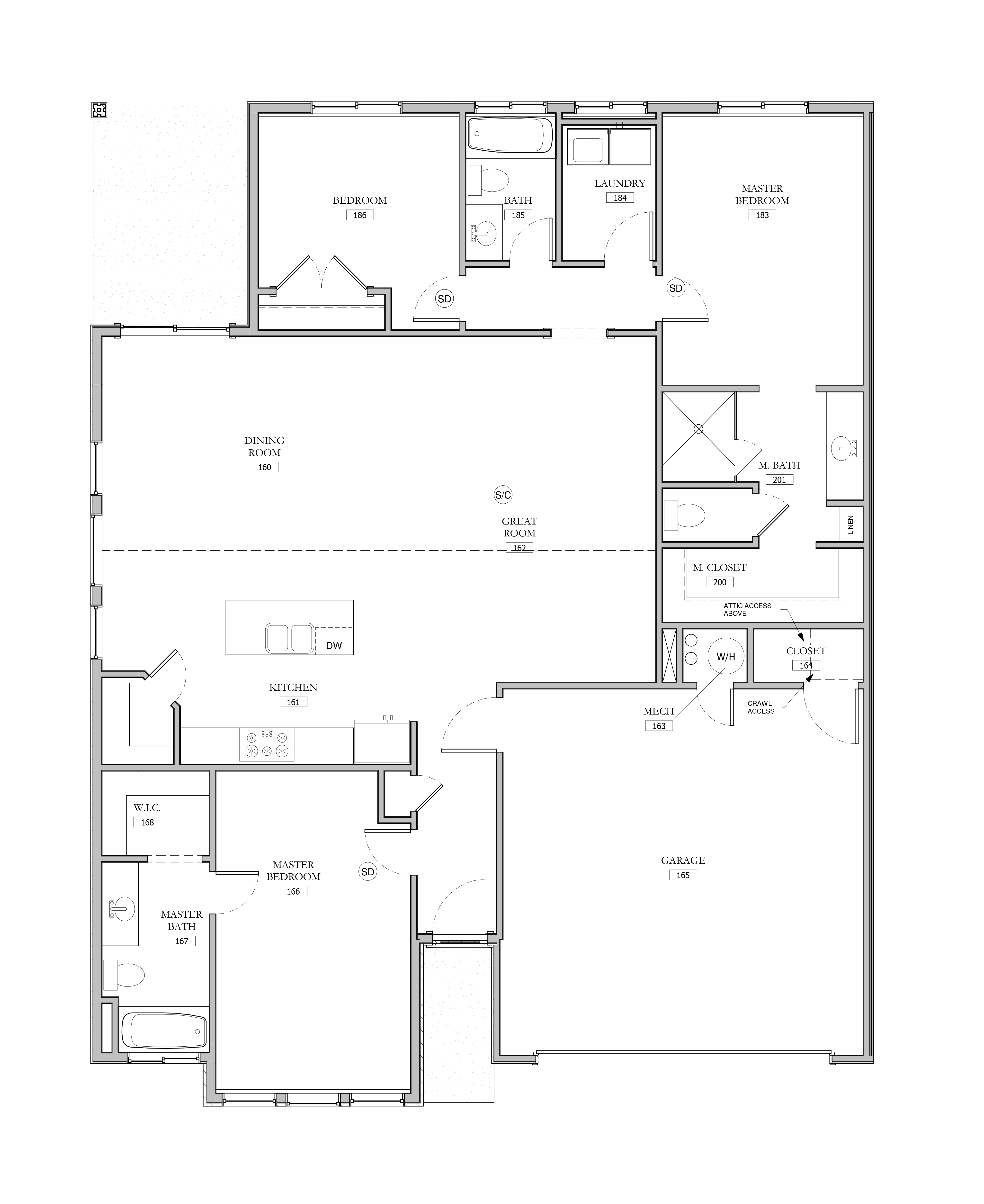 Sydney Double Master floor plan
