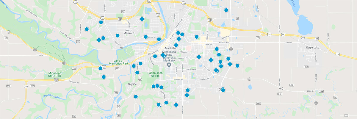 Interactive Map Search