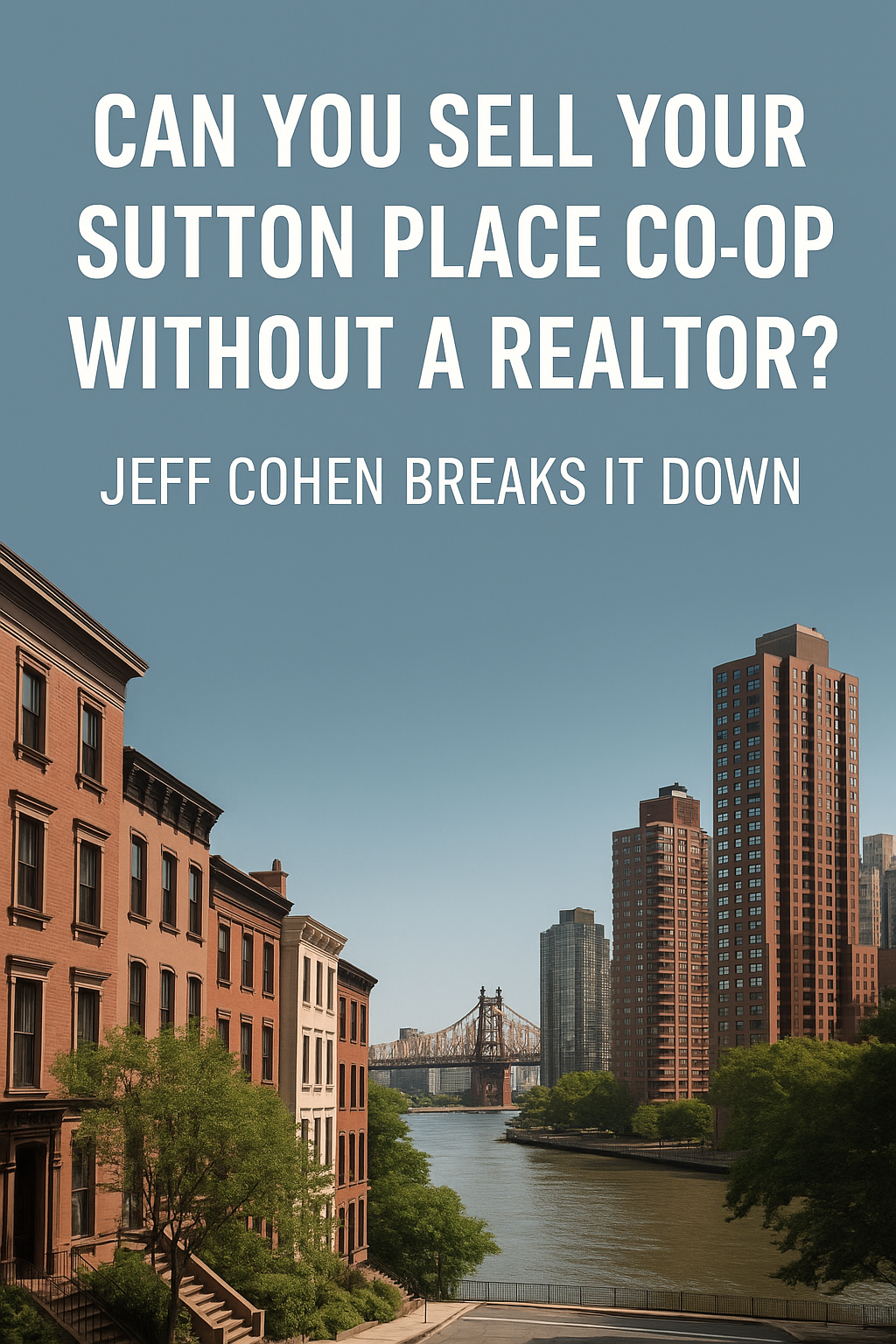 How to Sell Your Sutton Place Co-op Without Using a Realtor (And Why You Might Reconsider)