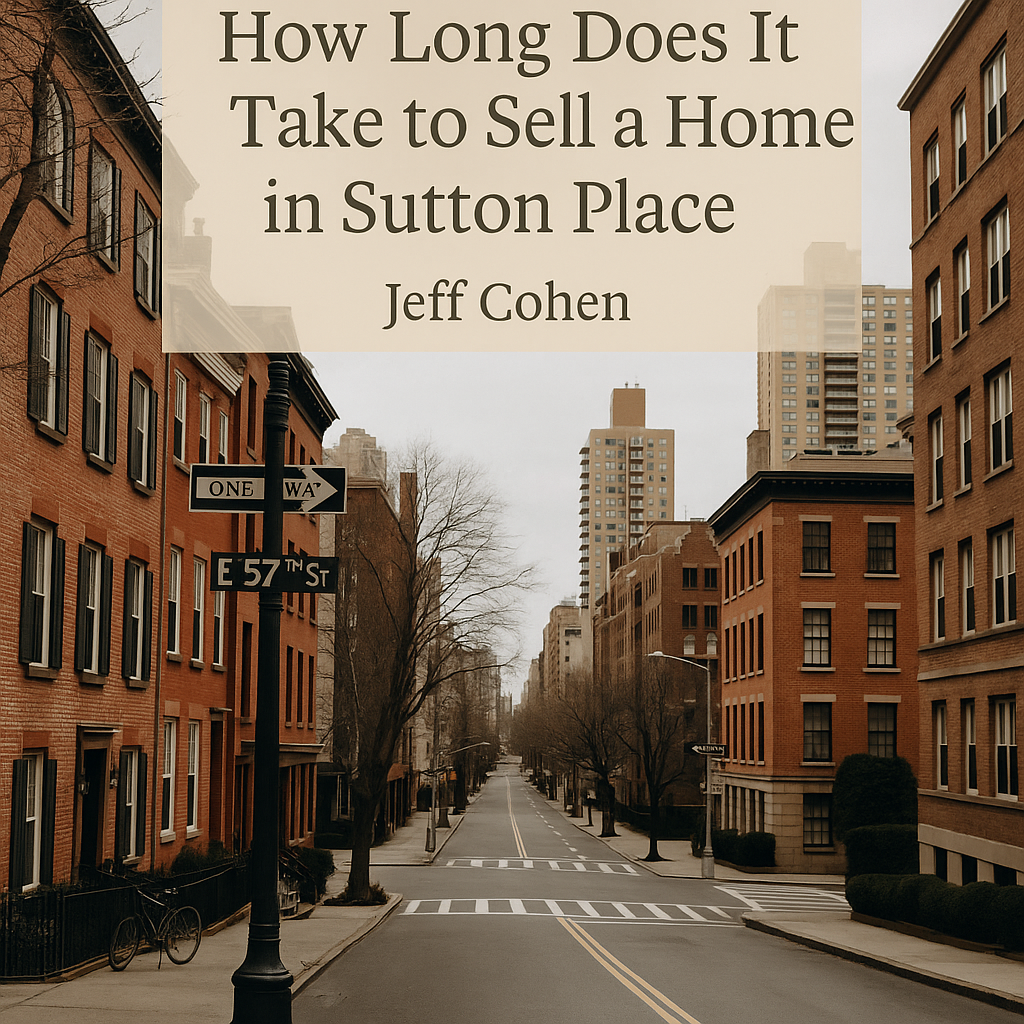 How long does it take to Sell a Home in Sutton Place