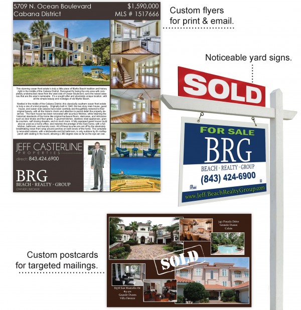 Flyers, Signs, Postcards