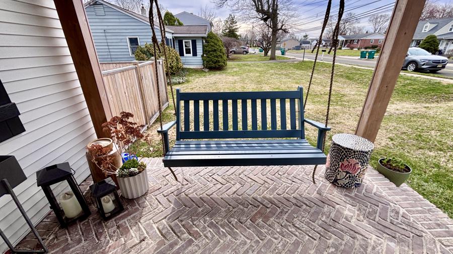 View from the porch