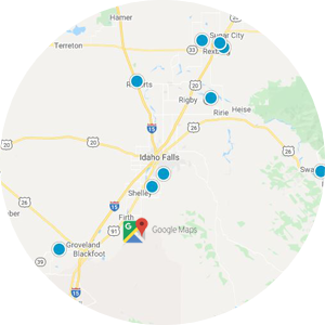 Interactive Map Search