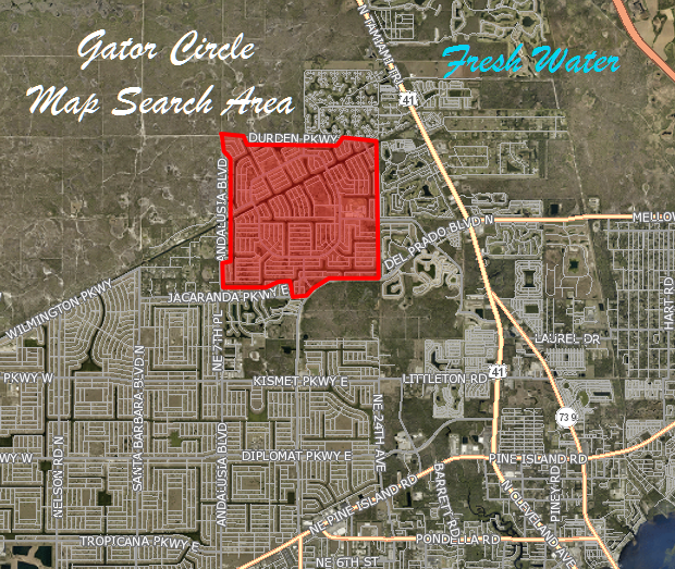 Gator Circle Fresh Water Lots For Sale
