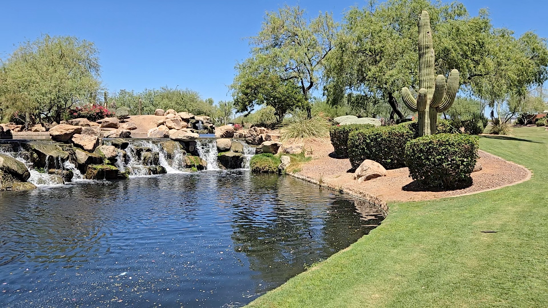 Anthem Community Park Waterfall Parkside