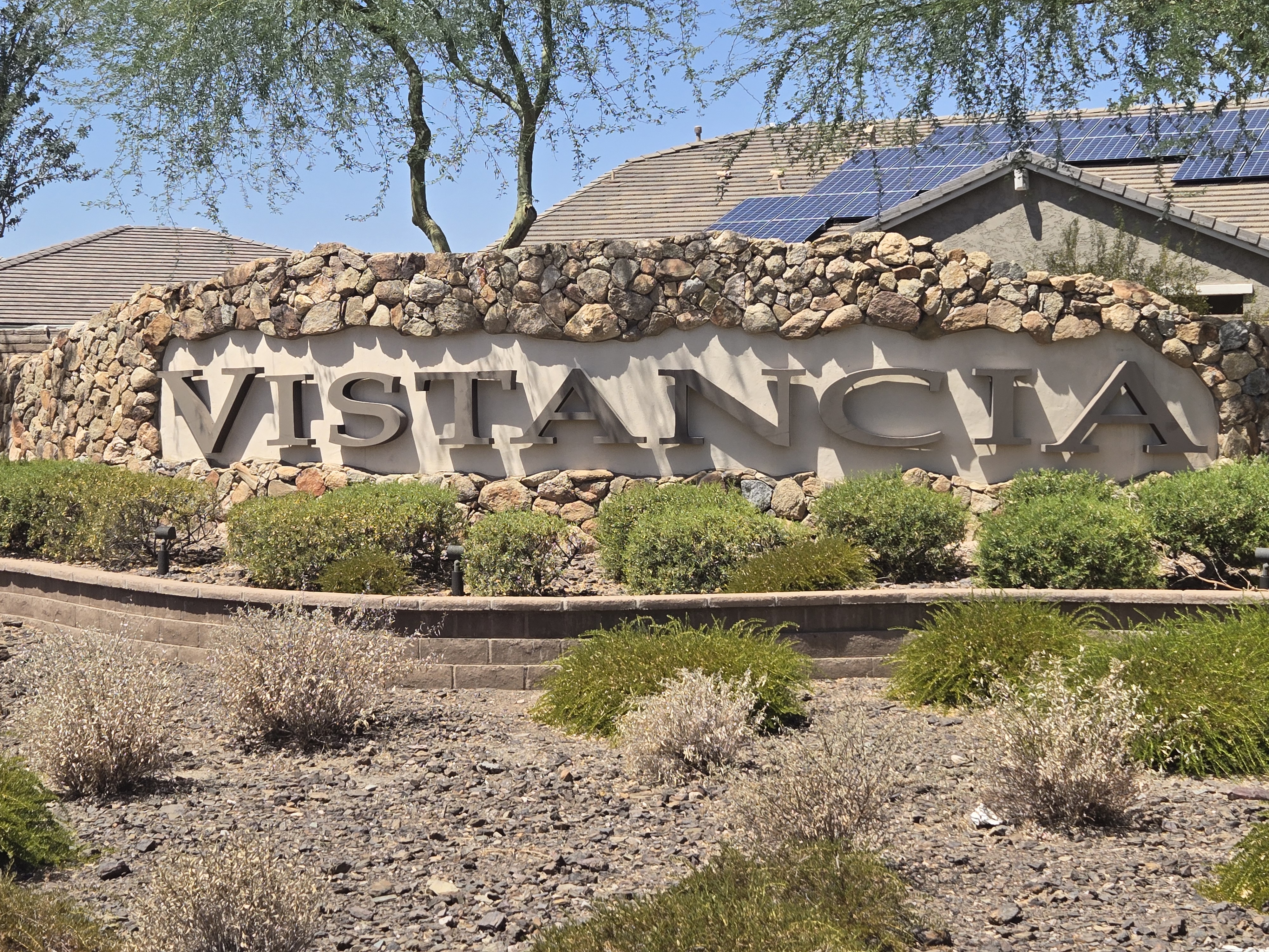 Vistancia entrance sign