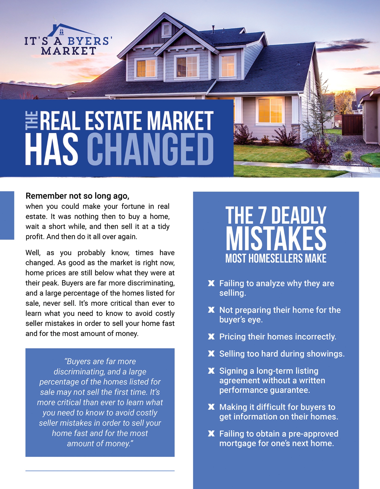 HomeSeller Mistakes pg 1