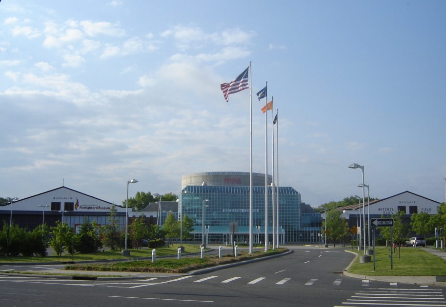 The Cradle of Aviation Museum building in Garden City