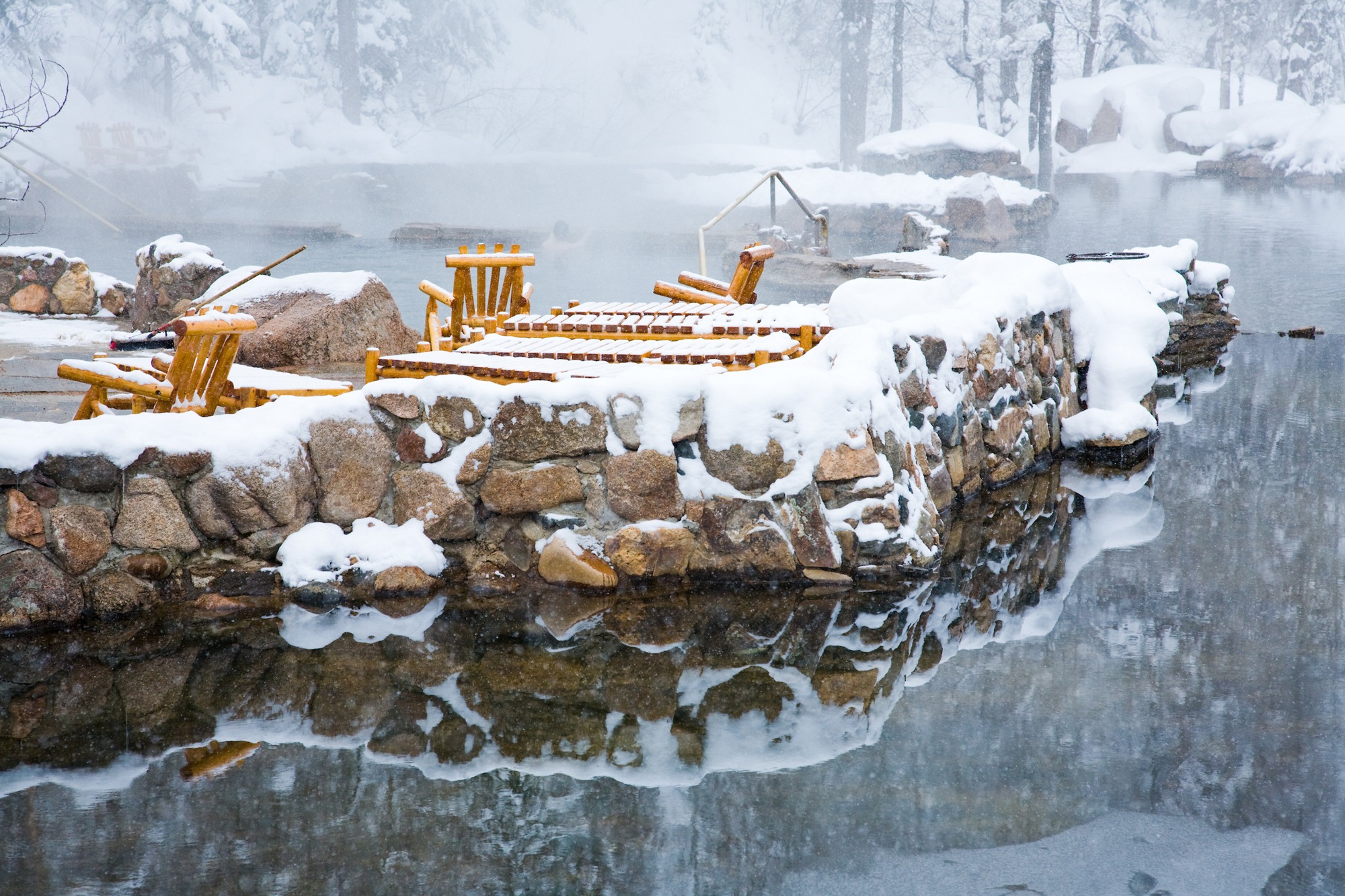 Strawberry Park in winter